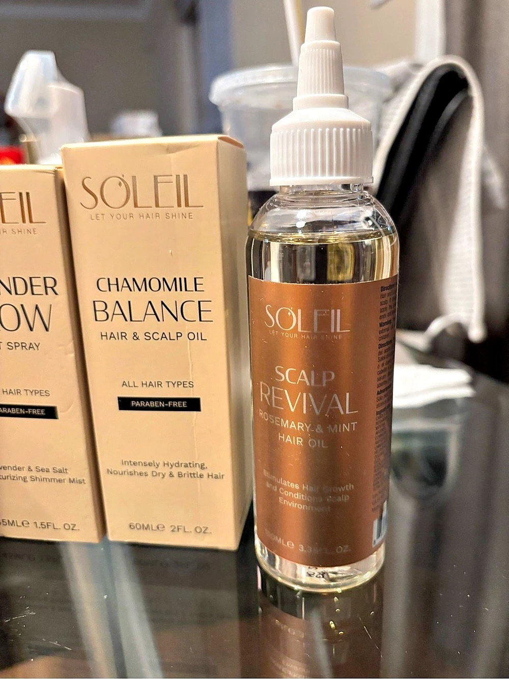 4-Piece La Chic/Soleil Argan Oil Deep Hydration Hair Mask Hair Care Bundle NWT - Picture 8 of 10